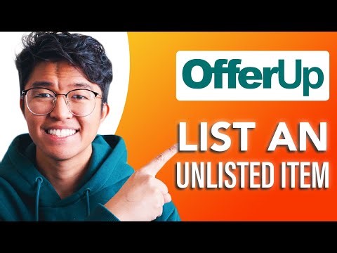 How To List An Unlisted Item On Offerup (SIMPLE & Easy Guide!)