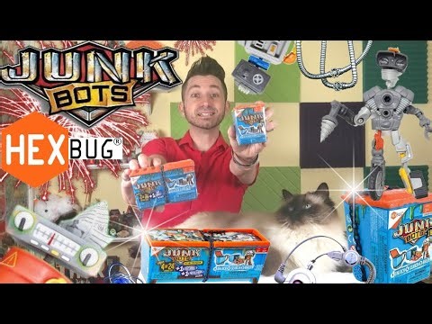 Time for an upgrade with #junkbots from #hexbugs!