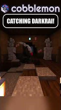 Catching Darkrai in Cobblverse's New Update! #cobblemon #minecraft