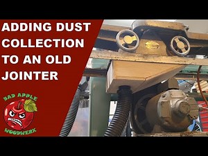 Adding Dust Collection To My 1950s Jointer