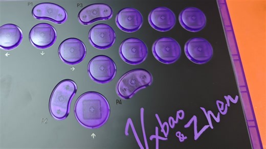 国手联名八位堂hitbox开箱！新轴体和新造型都不错！【街霸6】