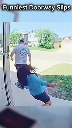 Funniest Doorstep Slip Moments Ever 😂 | One Step… Instant Regret! #epicfails #shorts