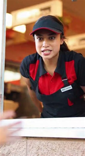 Drive Thru Burger Twist #DriveThru #Burger #shorts