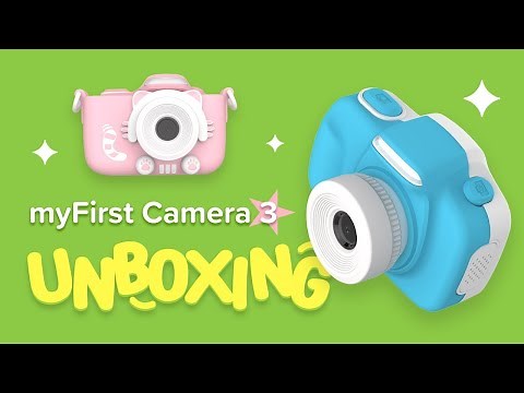 myFirst Camera 3 Unboxing - 16MP Camera for Kids with Selfie Lens & SD Card Support