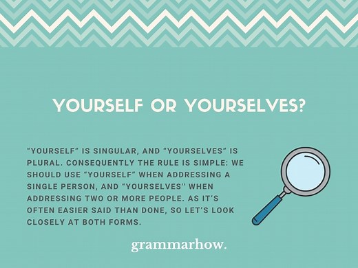 Yourself or Yourselves? When to Use Which (With Examples)