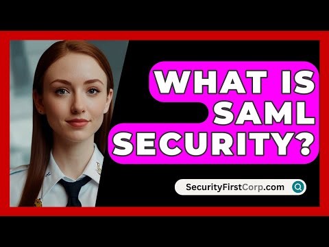 What Is SAML Security? - SecurityFirstCorp.com