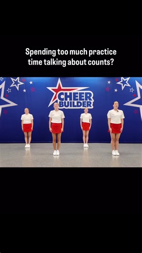 Let us count for you ✨ #cheercoachtips #cheerbuilder #stepbystep | cheer