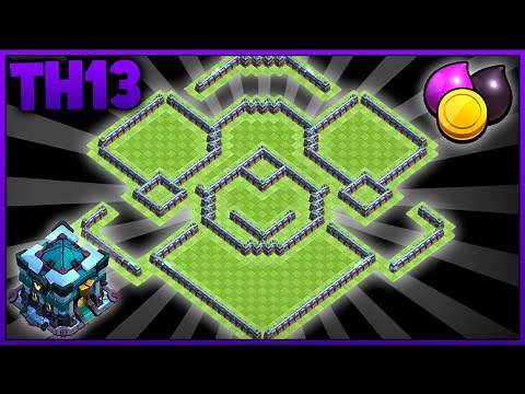 NEW BEST! Town Hall 13 (TH13) FARMING/HYBRID Base with copy LINK | 2024 | Clash Of Clans