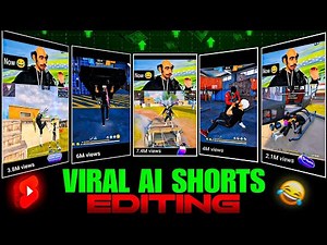 VIRAL 🔥 free fire funny 😂 AI Shorts Editing tutorial | How to Make Free Fire Funny AI Shorts
