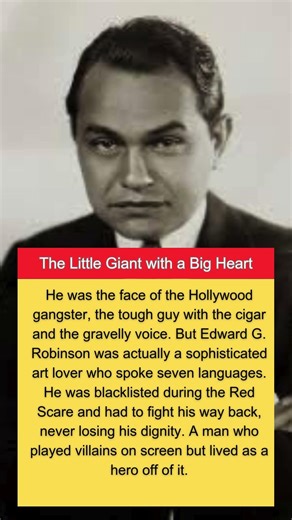The real Edward G. Robinson #shorts #edwardgrobinson #history #icons