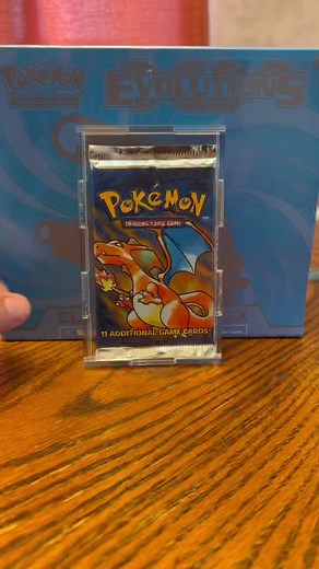 First time opening one of these since I was a kid can you tell I was nervous #pokemon #pokemoncards #nastalgia