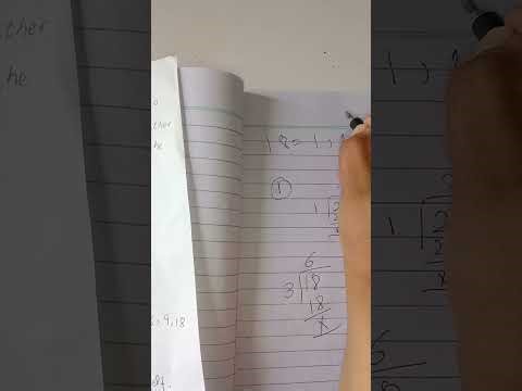 definition of factor with example find factors of 18 and 24.