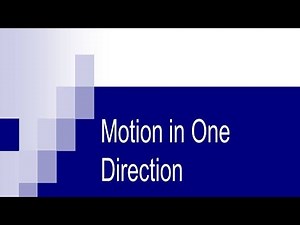prep 3/ unit 1 / Lesson 1 / Motion in one direction part 1