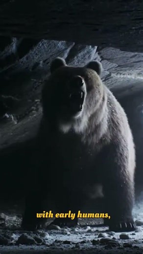 Cave Bear 🐨 #ancientanimals