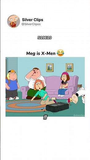 Who's secretly an X-Men 😂 #ytshorts #cartoon #familyguy