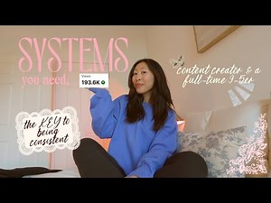 how to CONSISTENTLY be a youtuber with a 9-5 full-time job in 2026 & what I’ve done for 5+ years