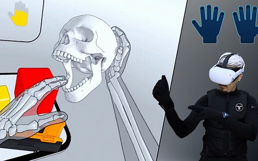 bHaptics VR力反馈手套TactGlove