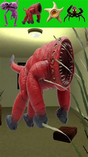 WHICH OF SEA MONSTR STANDING BEHIND THE DOOR