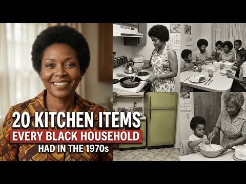 20 Kitchen Items EVERY Black Household Had in the 1970s (You Remember These!)