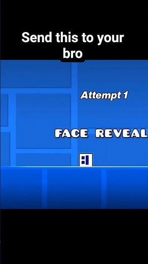 100 subs special Face reveal #geometrydash #gdupdate #gd #meme #memes #funny