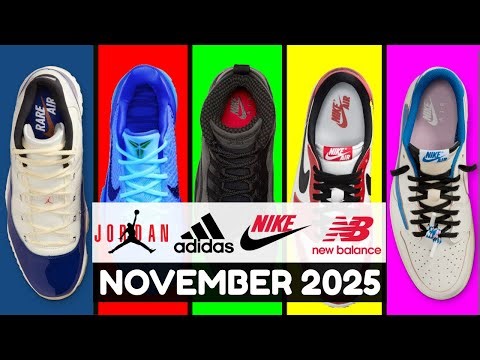 EVERY sneaker drop in NOVEMBER | all details