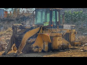 Caterpillar Restoration Project | Heavy equipment Repairing .Excavator, Caterpillar Loader, Mercedes