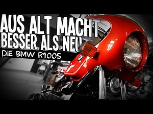BMW R100S ans Licht ...