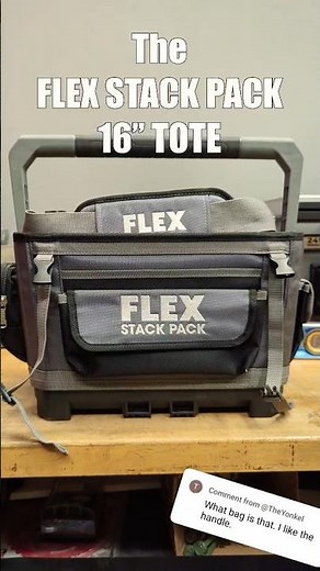 LIMITLESS Storage with the FLEX STACK PACK 16" TOTE!