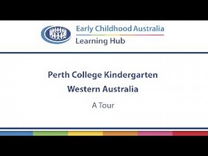 Perth College Kindergarten, Western Australia: A tour