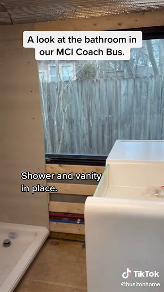 Exploring the Bathroom of Our MCI Coach Bus