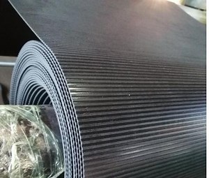 [Hot Item] Anti-Slip Insulation Fine Ribbed Rubber Floor Sheet Rubber Roll