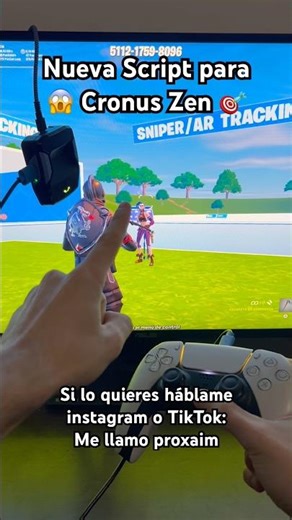 🎯 AIMBOT FORTNITE ✅ La Mejor Script para Cronus Zen Ps5 Xbox Pc mejor configuración y sensibilidad