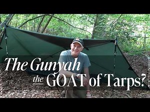 Gunyah Tarp Shelter | This Weird Tarp Setup Might Save Your Life