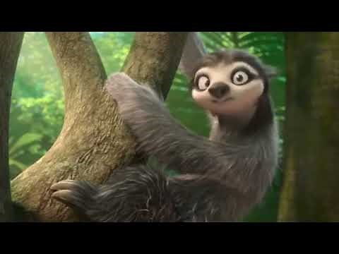 Rio 2 - Sloth rapping fast like Busta Rhymes (with fitting music)