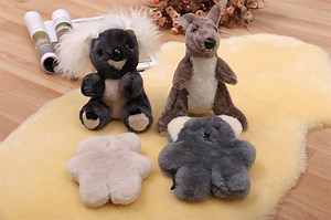 [Hot Item] Factory Sale Plush Wool Kangaroo Toys