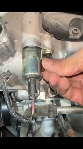 "How to easily remove a variable timing solenoid valve" #repair #automobile #shorts