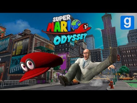 Gmod | Super Mario Odyssey Movement | Addon showcase