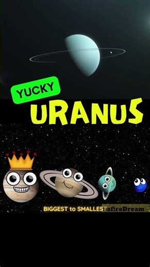 🛸 Yucky Uranus and Gas Giants - big planets in our Solar System 🛸