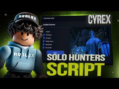 Solo Hunters Script *NO KEY* - Auto Farm, Kill Aura, Auto Skills, Auto Dungeons & More