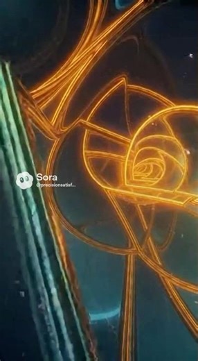 Cosmic Fibonacci Fractal Recursion #aishorts