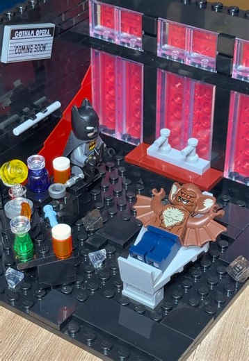 Man-Bat’s Lab is complete! Full detailed vid soon! 🦇🧪 #lego #legobatman #batman #legomoc #legotiktok