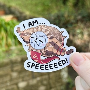 Esquie I Am Speed Sticker | Clair Obscur: Expedition 33 Inspired Sticker | Holo / Gloss / Matte - Etsy