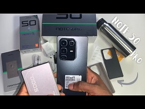 Infinix Note 50 Pro Unboxing + Free Gifts | First Impressions! ⚡🔥