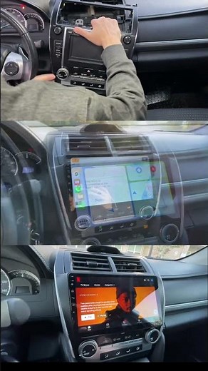 Toyota Camry 2012-2014 Android CarPlay 10.2'' Stereo#toyota