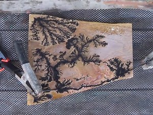 4.4M views · 3.6K shares | A stunning lightning pattern is achieved in this electric woodburning technique by Steve Sabolski (YT: doublereno) ⚡ | Spotlight | Facebook