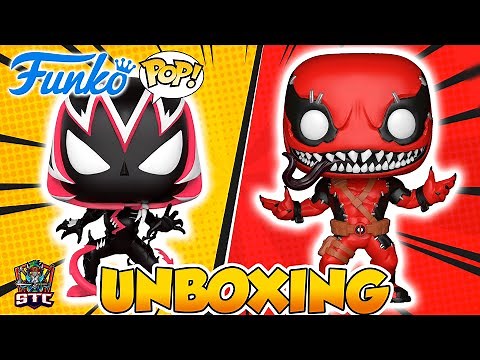 VENOMPOOL Y GWENOM UNBOXING FUNKO POP | STC UNBOXING