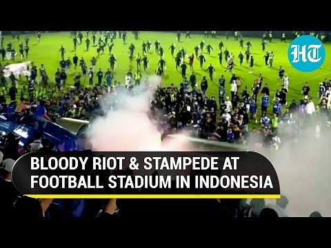 Indonesia: Horrifying footage shows football match violence; Worst stadium disaster kills 174