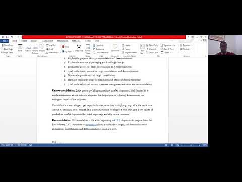 Clearing and Forwarding Tutorial