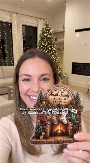 The Perfect Family Keepsake: Custom Acrylic Ornaments! 💖✨