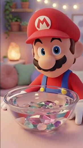 Super Mario ASMR , Crystal Water Sounds for Sleep